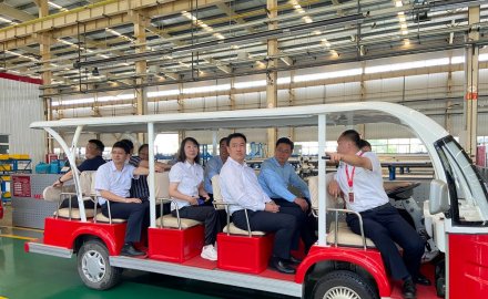 青島市委常委、副市長王波一行到軟控考察調研